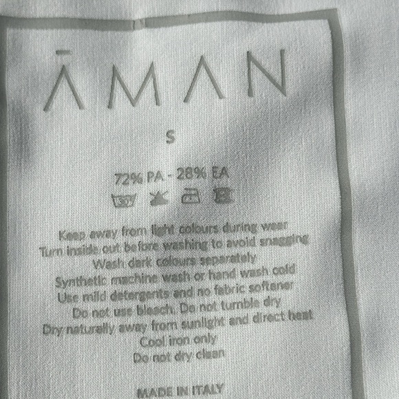 AMAN swim shirt. Men size S. - Picture 4 of 4